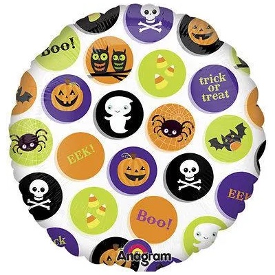 BP Балон от фолио - Хелоуин кръг