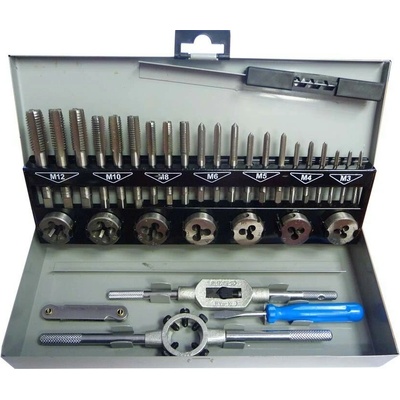 Sada sadových ručních závitníků a závitových oček M3-M12 - HOBBY MG-NW01032