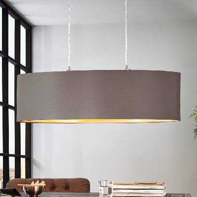 EGLO 55271 - Пендел MASERLO 2xE27/60W/230V кафяв (EG55271)