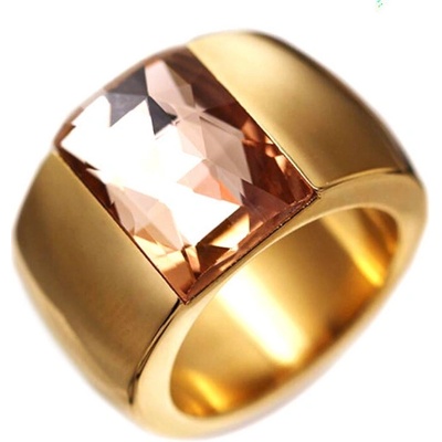 Amparo Miranda Prsten Crystal CG1178 Gold
