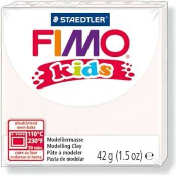 FIMO "Детски" пластилин 42 г, горим, бял (8030-0) (8030-0)