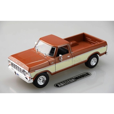 Maisto 1979 Ford F150 Pick-up metal modrá bílá 1:18