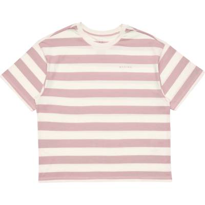 Mazine Дамска тениска Mazine Women's Bold Striped T-shirt - Peony Pink / Offwhite - размер XL (916-1296-0615)