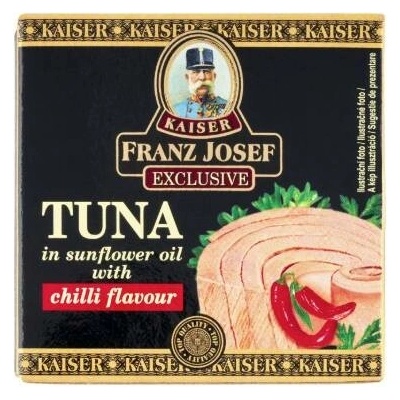 Franz Josef Kaiser Tuňák ve slunečnicovém oleji s příchutí chilli 80g