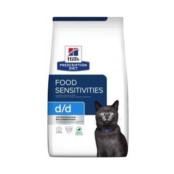 Hill's Prescription Diet Feline D/D Dry Duck Green Peas 1,5 kg