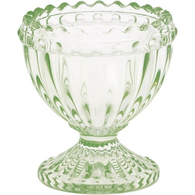 Green Gate skleněný stojánek na vejce Alice Pale Green zelená sklo – Zboží Mobilmania