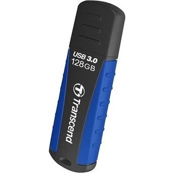 TRANSCEND Flash Disk 128GB JetFlash®810, USB 3.0 (voděodolný, nárazuvzdorný) (R:90/W:40 MB/s) černá/modrá - TS128GJF810