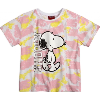 Dívčí crop top SNOOPY růžový