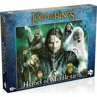 Winning Moves The Lord of the Rings Heroes of Middlearth 1000 dielov