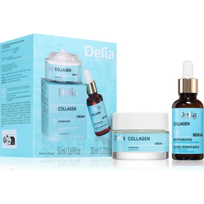 Delia Cosmetics Collagen Set подаръчен комплект за лице, врат и деколкте