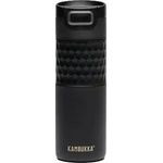 KAMBUKKA Термочаша от неръждаема стомана Kambukka Etna Grip с термокапак 3 в 1 Snapclean®, 500 мл, Black Velvet (11-01060)