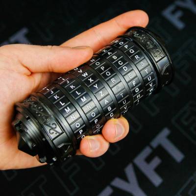 FYFT Da Vinci Cipher Lock Black hlavolam