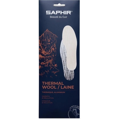 Insoles Zateplené izolační vložky do bot Saphir Thermal Wool