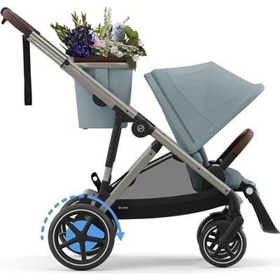 Cybex e-Gazelle S Gold Stormy Blue 2024