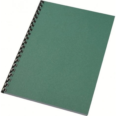 Корица за подвързване, кожа, А4, 100бр. , зелена