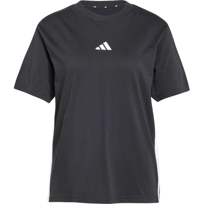 adidas Dámske tričko 3-STRIPES TEE W Čierna Biela