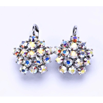 Čištín s krystaly Swarovski AB krystal květy NK 1342