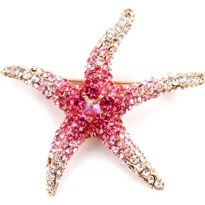 Amparo Miranda Brošňa Morská Hviezda AM3122 ružová