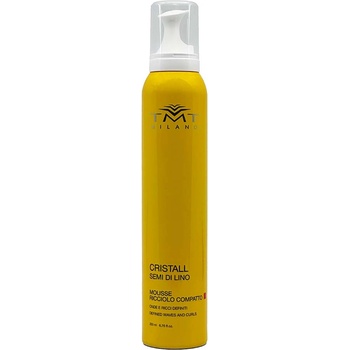 TMT Milano Cristall Semi Di Lino Mousse Ricciolo Compatto 200 ml