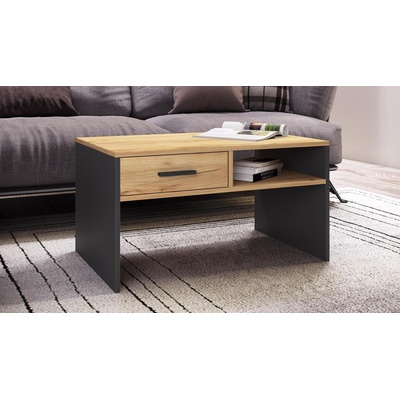 Холна маса Iva дъб артисан и антрацит