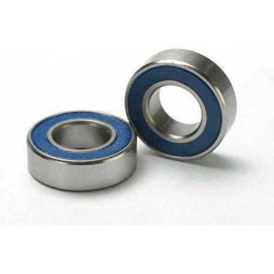 Traxxas Ball bearings, blue rubber sealed (8x16x5mm) (2), TRX5118 (TRX5118)