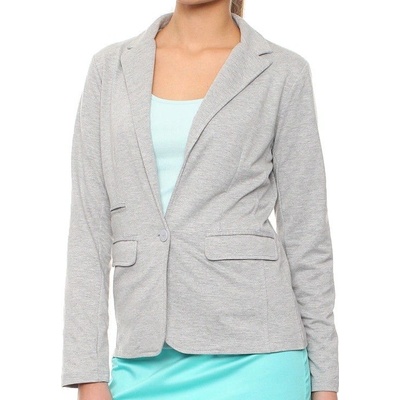 Moodo sako grey mel – Zboží Dáma