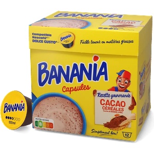 Banania | Горещ шоколад - 12 капсули за Dolce Gusto