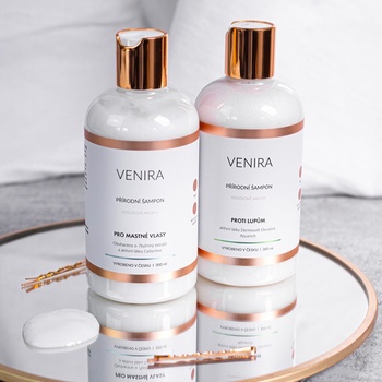 Venira prírodný šampón proti lupinám 300 ml