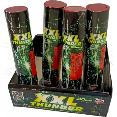 Kulové pumy Single Shot XXL Thunder 30 mm 4 ks