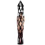 Master Series Hanging Leather Strap Cage Black