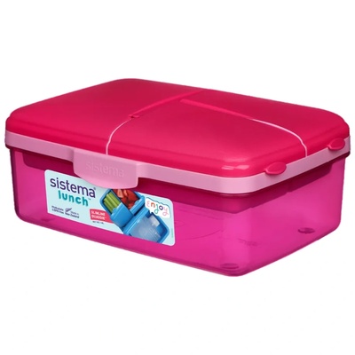 Sistema Lunche Quaddie 1, 5 l Цвят: розов