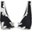 Seafolly Дамско бикини горнище Seafolly Mayflower Ring Front Tank Bikini top - Black - размер 44 (EU) (150-6644-0117)