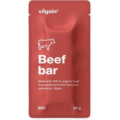 Vilgain Beef Bar BIO BBQ 35 g – Zbozi.Blesk.cz