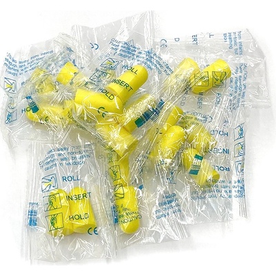 Haspro pěnové špunty do uší žlutá yellow 1 pár