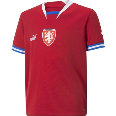 Puma FACR HOME JERSEY REPLICA JR Červená Bílá Modrá