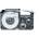 Compatible Съвместима лента за Casio XR - 12WE - 12mm x 8m - Черен печат / бял фон KP36493