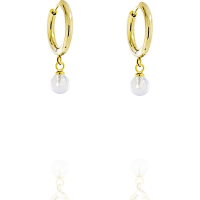 Foxette náušnice z chirurgické oceli Opal Magnificence F-1126