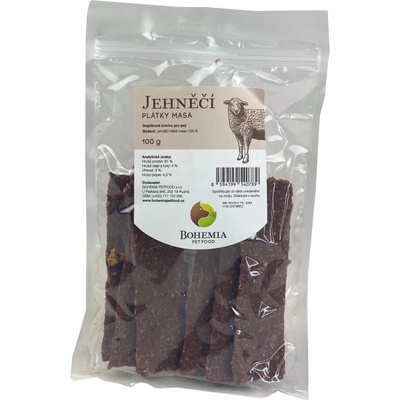 Bohemia Pet Food Jehněčí plátky 100 g