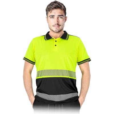 Reis IGUANA YB Polo Triko HI-VIS Yellov/Black XS-3XL