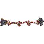 Ferplast Dog toy - Кучешка играчка за дъвчене и дърпане от памук - въже с четери възела, Ø 2, 5 x 52 см