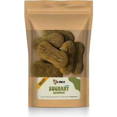 DINGO sucháre so špenátom 250 g