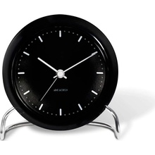 Arne Jacobsen Clocks City Hall Black 11 cm