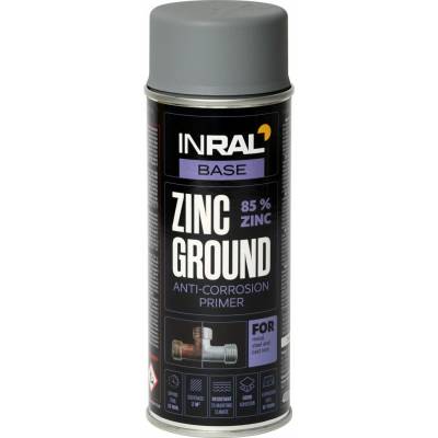 TEGRA INRAL zinkový antikorózny základ v spreji 400 ml