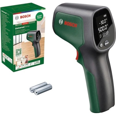 Termometro A Infrarossi Bosch UniversalTemp - Misura Da -30°C A +500°C, 3 Modalità Materiali