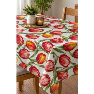 Obrus PVC DOW931, metráž, 20 m x 140 cm, tulipány, IMPOL TRADE