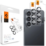 Spigen 2 комплекта предпазни стъклени лещи за камерата на Samsung Galaxy S26 Plus - Spigen Glass tR EZ Fit Optik Pro Lens Protector 2 Pack (черен) (AGL11088)