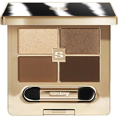 Sisley Phyto-Eye Palette čtveřice očních stínů s dlouhou výdrží 1 tender toffe 7,2 g