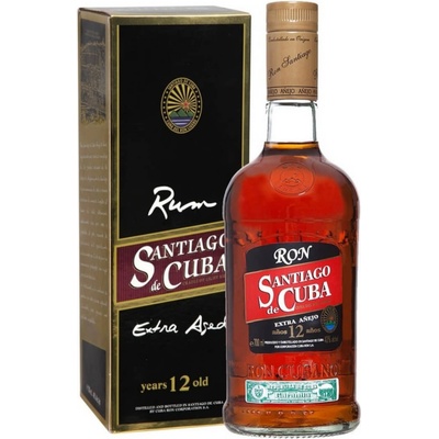 Santiago de Cuba Extra Aňejo 12y 40% 0,7 l (kartón)