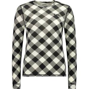 Mons Royale Дамско мериносово термобельо Mons Royale Women's Cascade Merino Base Layer L/S Merino base layer - Check - размер XL (115-2614-0415)