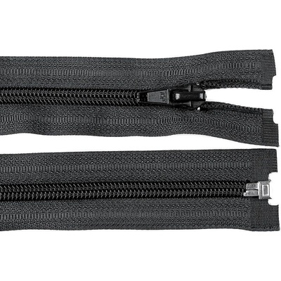 Spirálový zip No 5 délka 60 cm bundový POL, malé, 332 černá